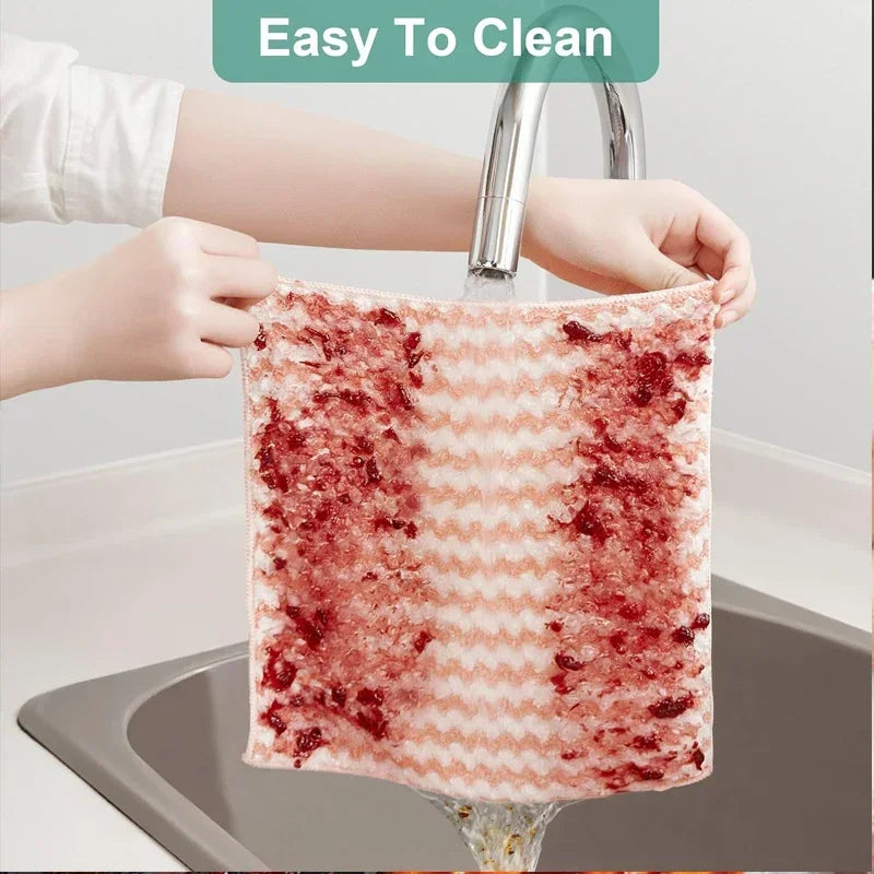 Kit Panos de Microfibra Mágicos Ultra Absorventes - Limpeza sem Riscos