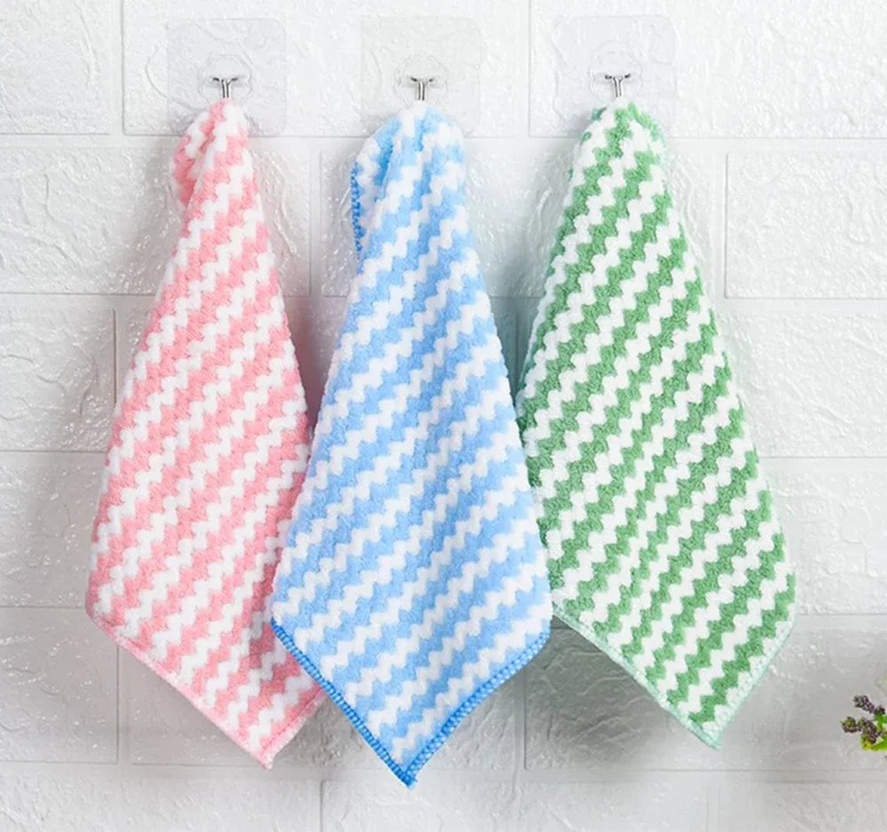 Kit Panos de Microfibra Mágicos Ultra Absorventes - Limpeza sem Riscos