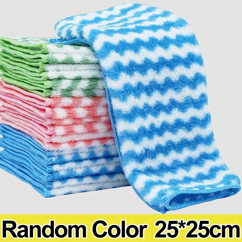 Kit Panos de Microfibra Mágicos Ultra Absorventes - Limpeza sem Riscos